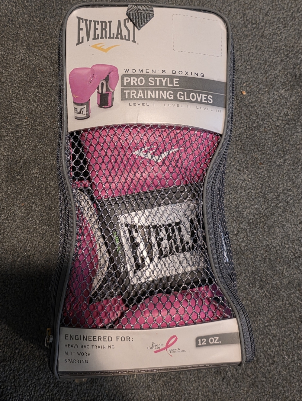 Everlast Women's Pro Style Pink Training Boxing Gloves